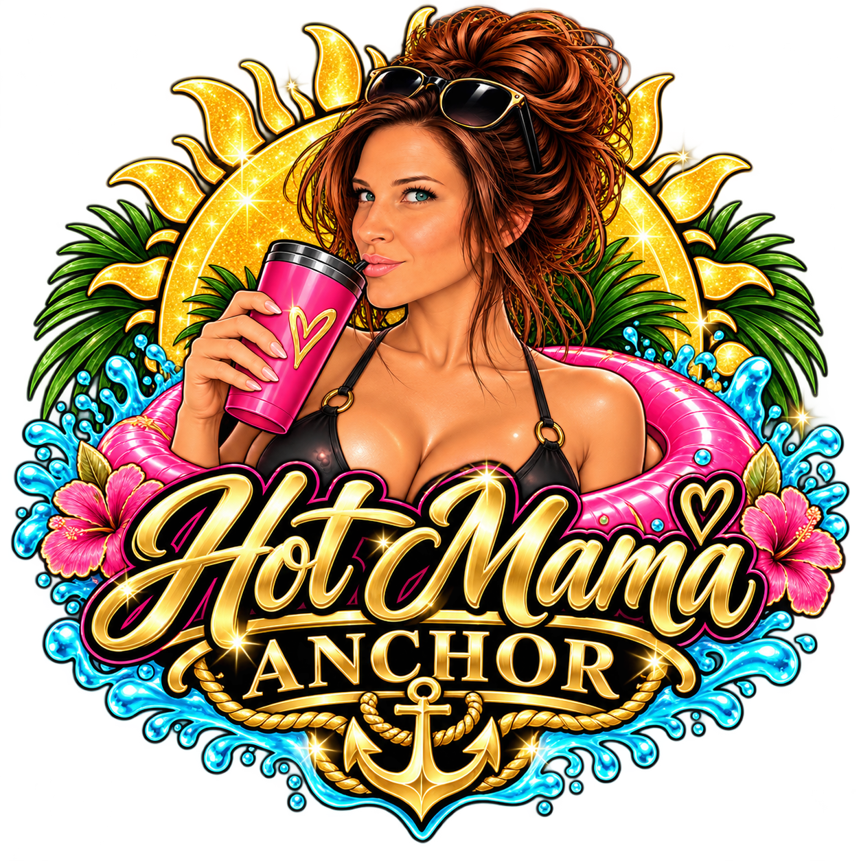 Hot Mama Anchor Sun Lover Edition logo